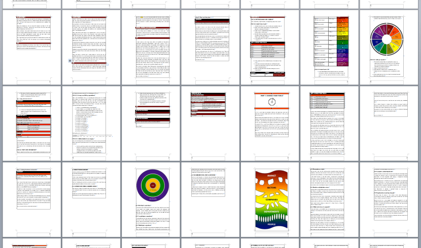 Selection of pages from 100 Days, 100 Grand